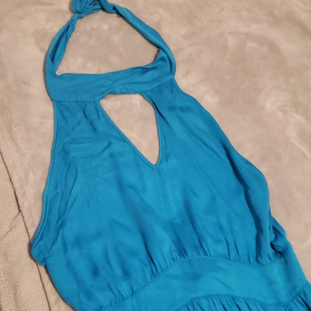 Traje largo elegante en tela de rayon